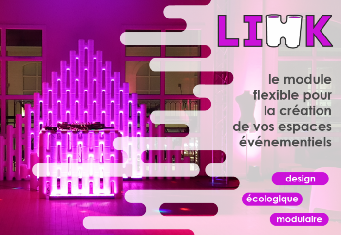 Link - Le module flexible et design pour l'aménagement de vos espaces événementiels