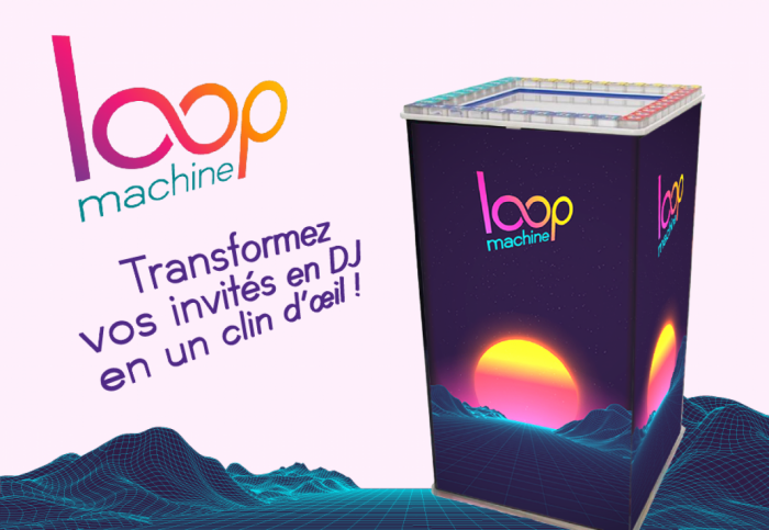 Loop Machine - La table musicale qui transforme vos invités en DJ en un clin d’œil